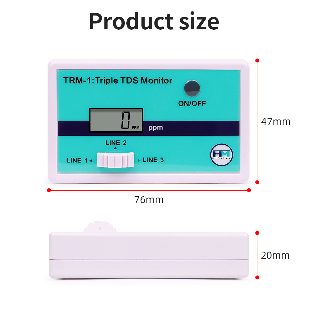 SM1 Single/TRM1 Triple TDS Met - مراجعة Do Oxygen Meter وسعره