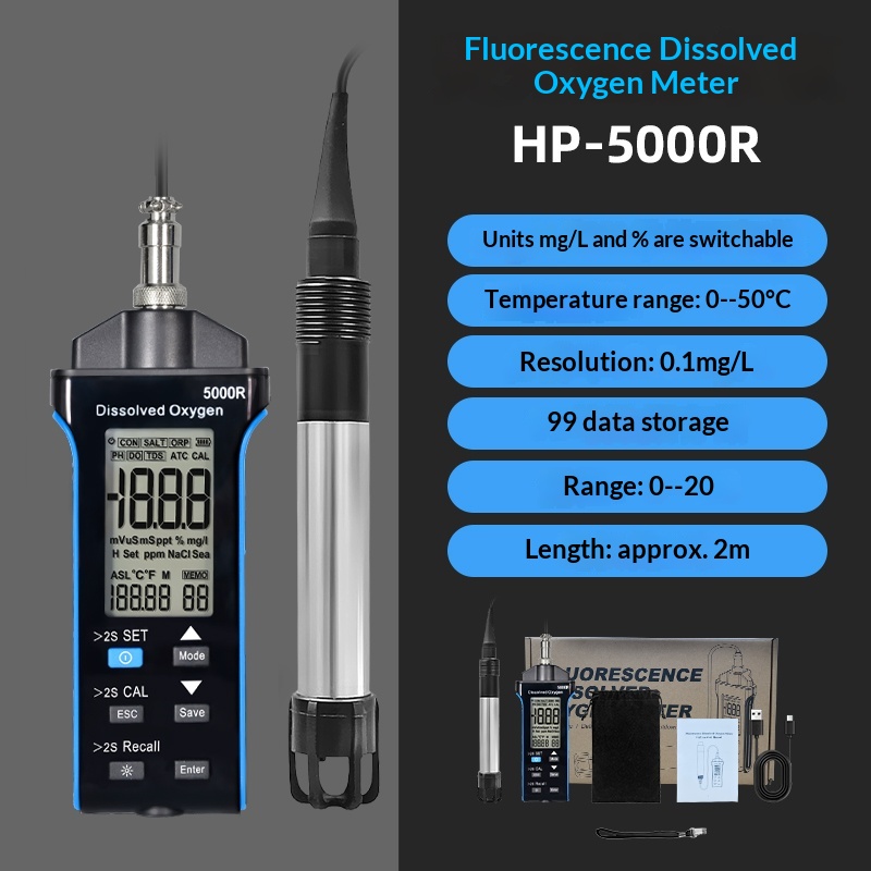 HoldPeak Fluorescence Dissolve - مراجعة Do Oxygen Meter وسعره