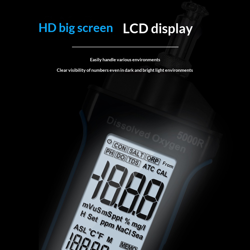 HoldPeak Fluorescence Dissolve - مراجعة Do Oxygen Meter وسعره