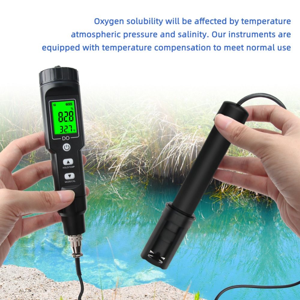 0-40mg/L Dissolved Oxygen Mete - مراجعة Do Oxygen Meter وسعره