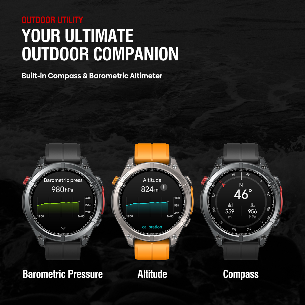 NEW Zeblaze Stratos 4 GPS Smar - مراجعة Do Oxygen Meter وسعره