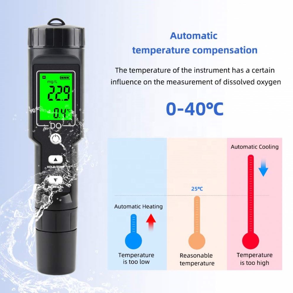 Portable Dissolved Oxygen 0-30 - مراجعة Do Oxygen Meter وسعره