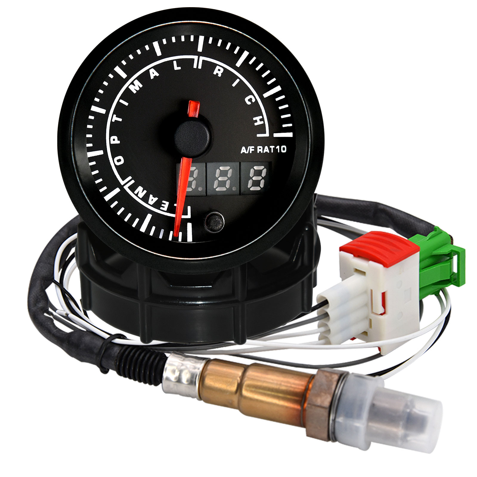 A 52mm Narrowband Air Fuel Rat - مراجعة Do Oxygen Meter وسعره